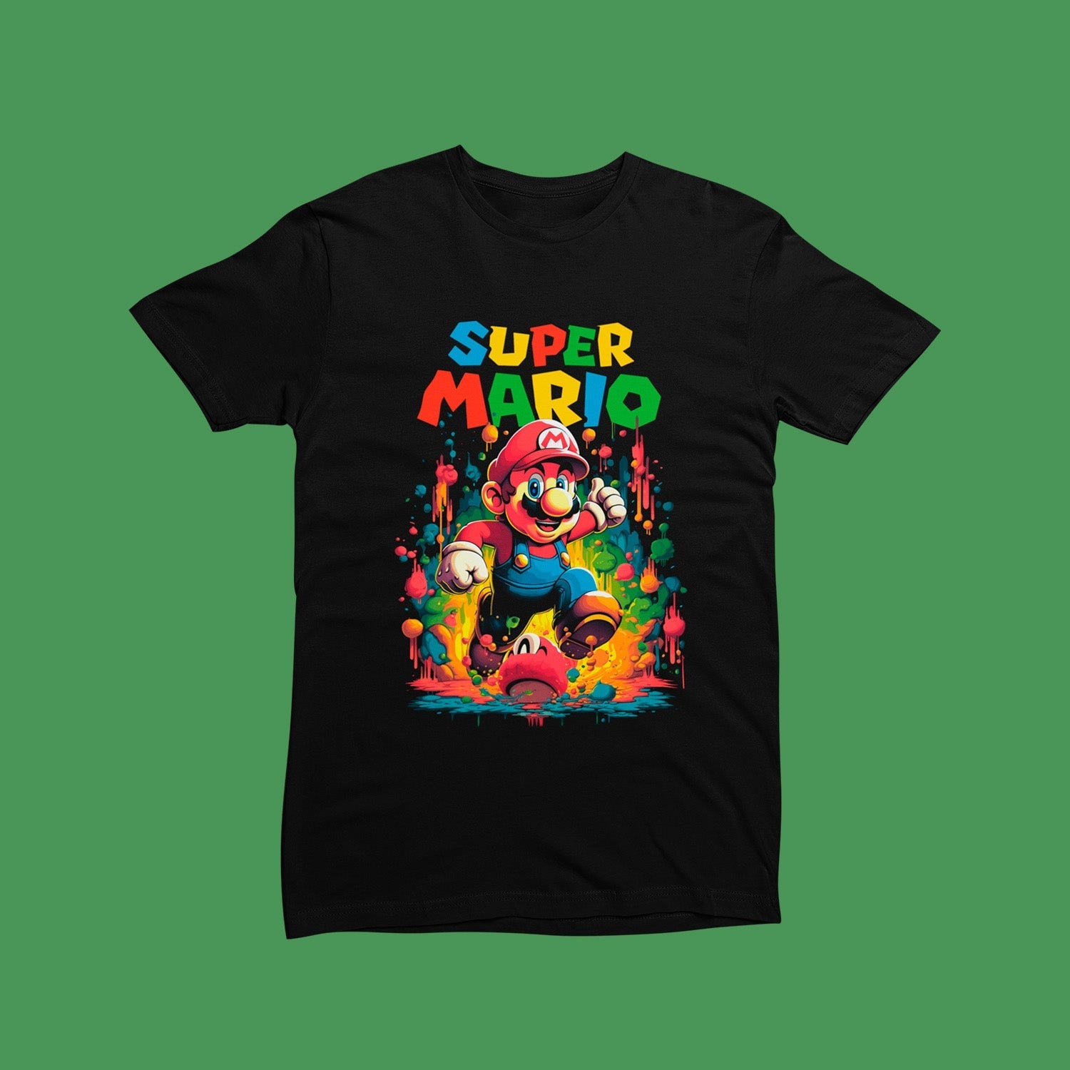 Lampara Cubo de Mario Bros™ + Polo de Algodón